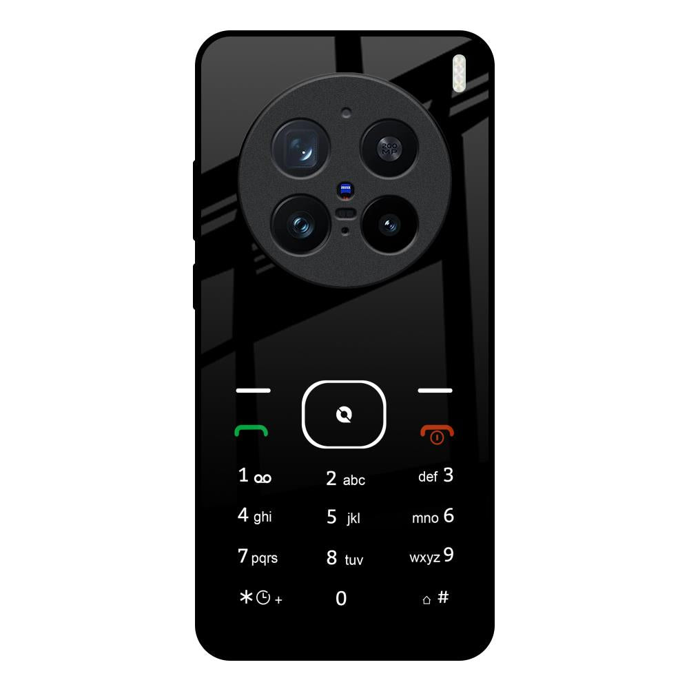 Classic Keypad Pattern Vivo X200 Pro 5G Glass Back Cover Online
