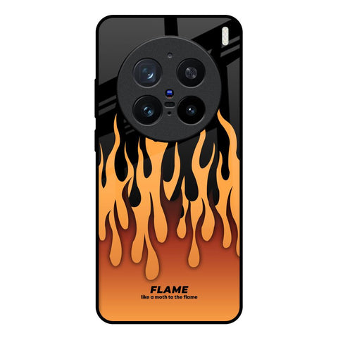 Fire Flame Vivo X200 Pro 5G Glass Back Cover Online