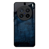 Dark Blue Grunge Vivo X200 Pro 5G Glass Back Cover Online
