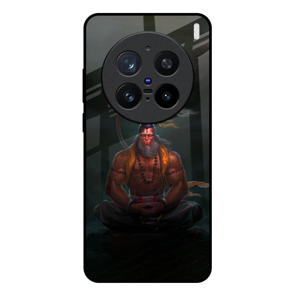 Lord Hanuman Animated Vivo X200 Pro 5G Glass Back Cover Online