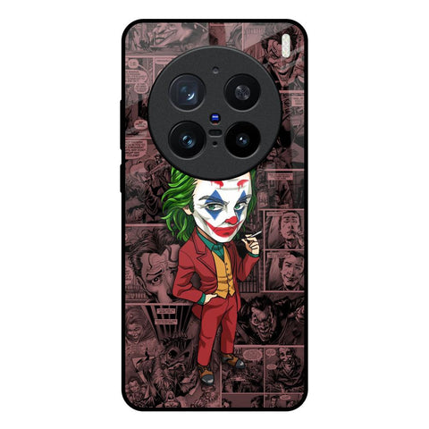 Joker Cartoon Vivo X200 Pro 5G Glass Back Cover Online