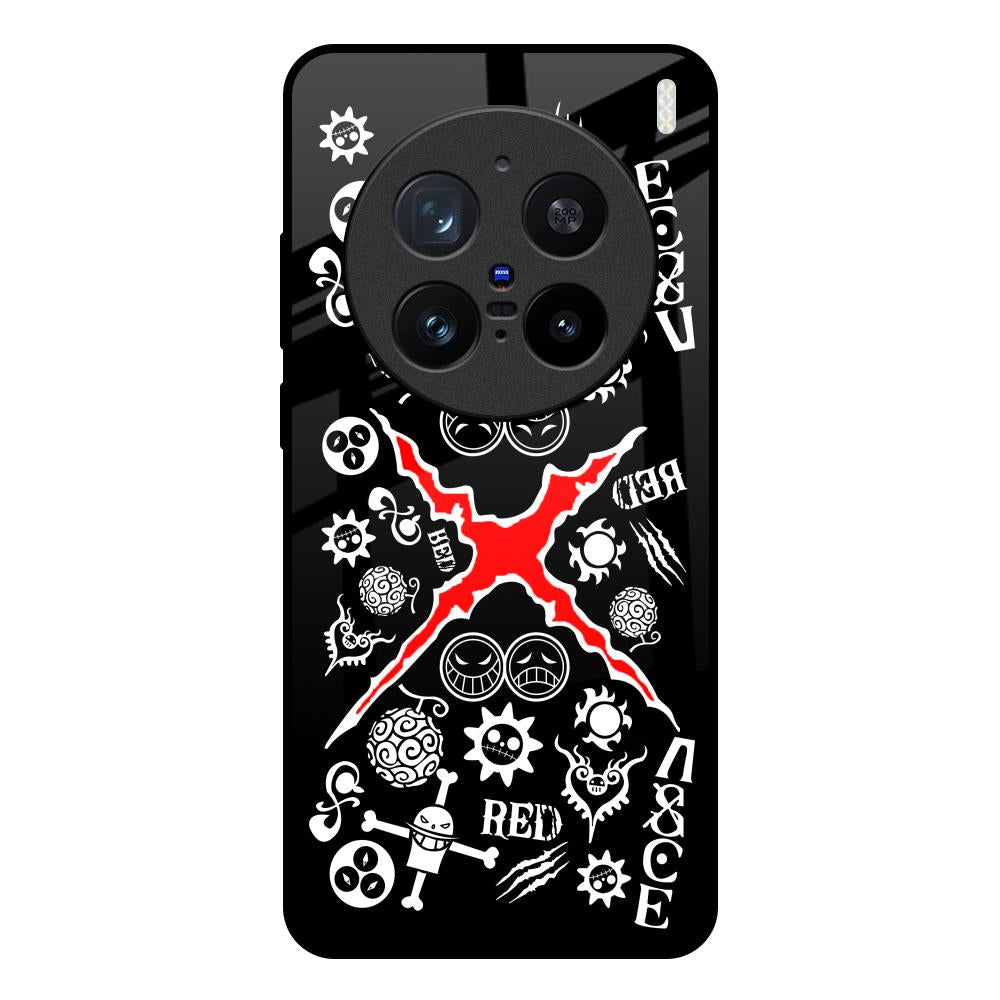 Red Zone Vivo X200 Pro 5G Glass Back Cover Online