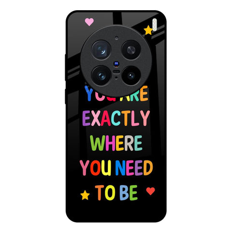 Magical Words Vivo X200 Pro 5G Glass Back Cover Online