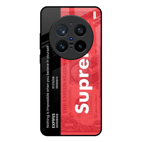 Supreme Ticket Vivo X200 Pro 5G Glass Back Cover Online