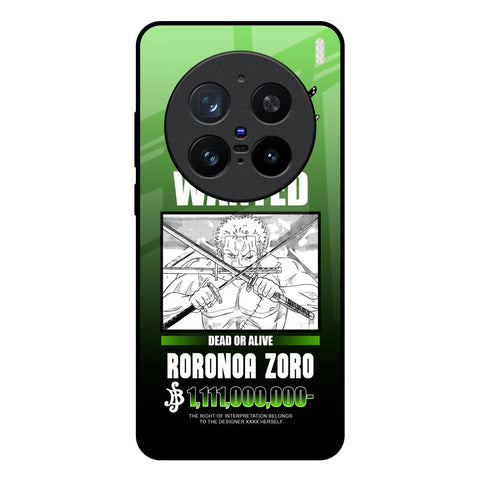 Zoro Wanted Vivo X200 Pro 5G Glass Back Cover Online