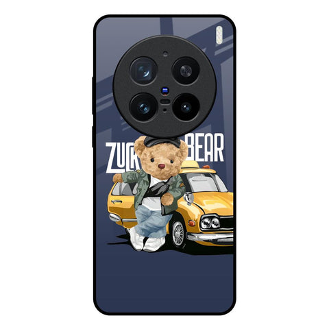 Adventurous Bear Vivo X200 Pro 5G Glass Back Cover Online