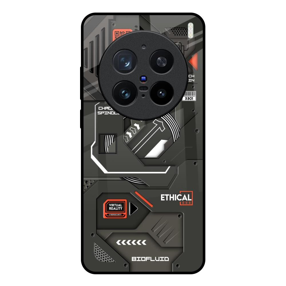 Tech Aesthetics Vivo X200 Pro 5G Glass Back Cover Online