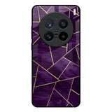 Geometric Purple Vivo X200 Pro 5G Glass Back Cover Online