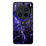 Techno Color Pattern Vivo X200 Pro 5G Glass Back Cover Online
