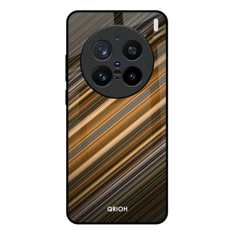 Diagonal Slash Pattern Vivo X200 Pro 5G Glass Back Cover Online