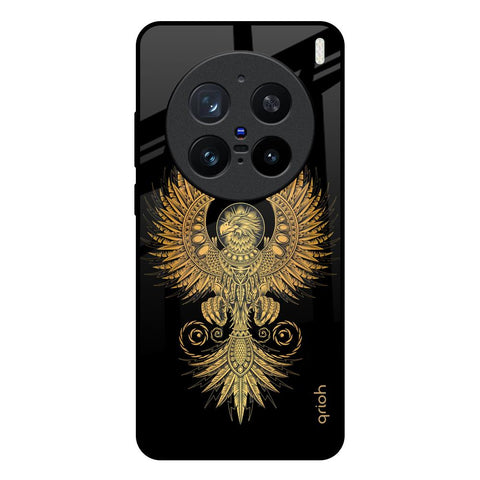 Mythical Phoenix Art Vivo X200 Pro 5G Glass Back Cover Online
