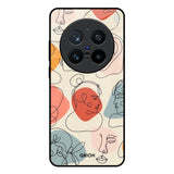 Abstract Faces Vivo X200 Pro 5G Glass Back Cover Online