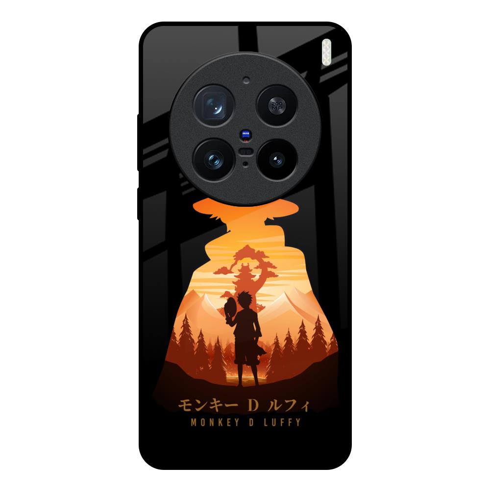 Luffy One Piece Vivo X200 Pro 5G Glass Back Cover Online