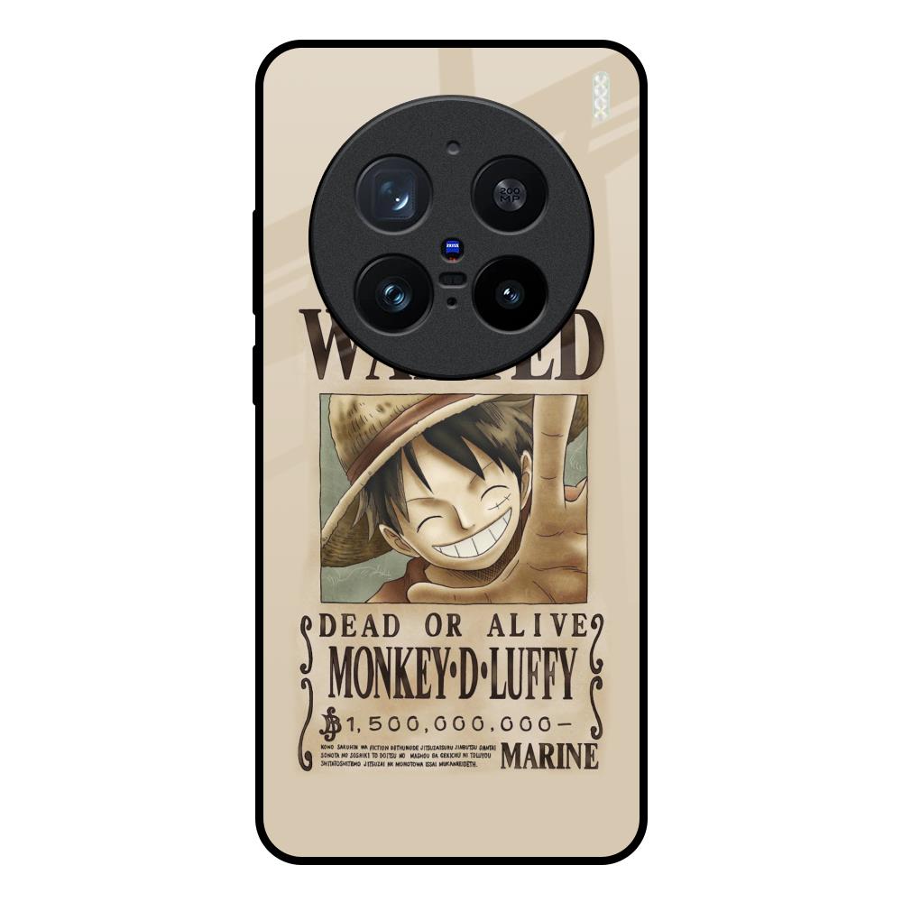 Luffy Wanted Vivo X200 Pro 5G Glass Back Cover Online