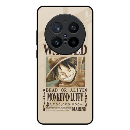 Luffy Wanted Vivo X200 Pro 5G Glass Back Cover Online