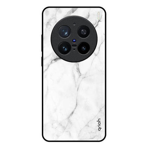Modern White Marble Vivo X200 Pro 5G Glass Back Cover Online