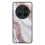 Pink & Gold Gllitter Marble Vivo X200 Pro 5G Glass Back Cover Online