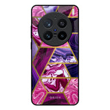 Electroplated Geometric Marble Vivo X200 Pro 5G Glass Back Cover Online