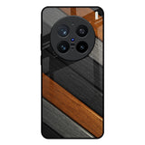 Tri Color Wood Vivo X200 Pro 5G Glass Back Cover Online