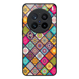 Multicolor Mandala Vivo X200 Pro 5G Glass Back Cover Online