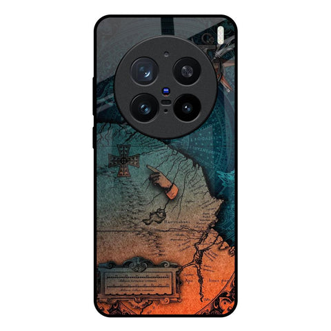 Geographical Map Vivo X200 Pro 5G Glass Back Cover Online