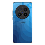 Blue Wave Abstract Vivo X200 Pro 5G Glass Back Cover Online