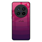 Wavy Pink Pattern Vivo X200 Pro 5G Glass Back Cover Online