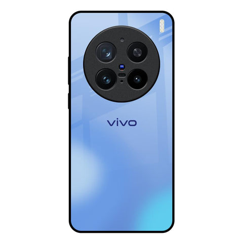 Vibrant Blue Texture Vivo X200 Pro 5G Glass Back Cover Online