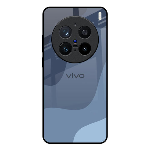 Navy Blue Ombre Vivo X200 Pro 5G Glass Back Cover Online