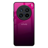 Purple Ombre Pattern Vivo X200 Pro 5G Glass Back Cover Online