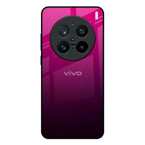 Purple Ombre Pattern Vivo X200 Pro 5G Glass Back Cover Online