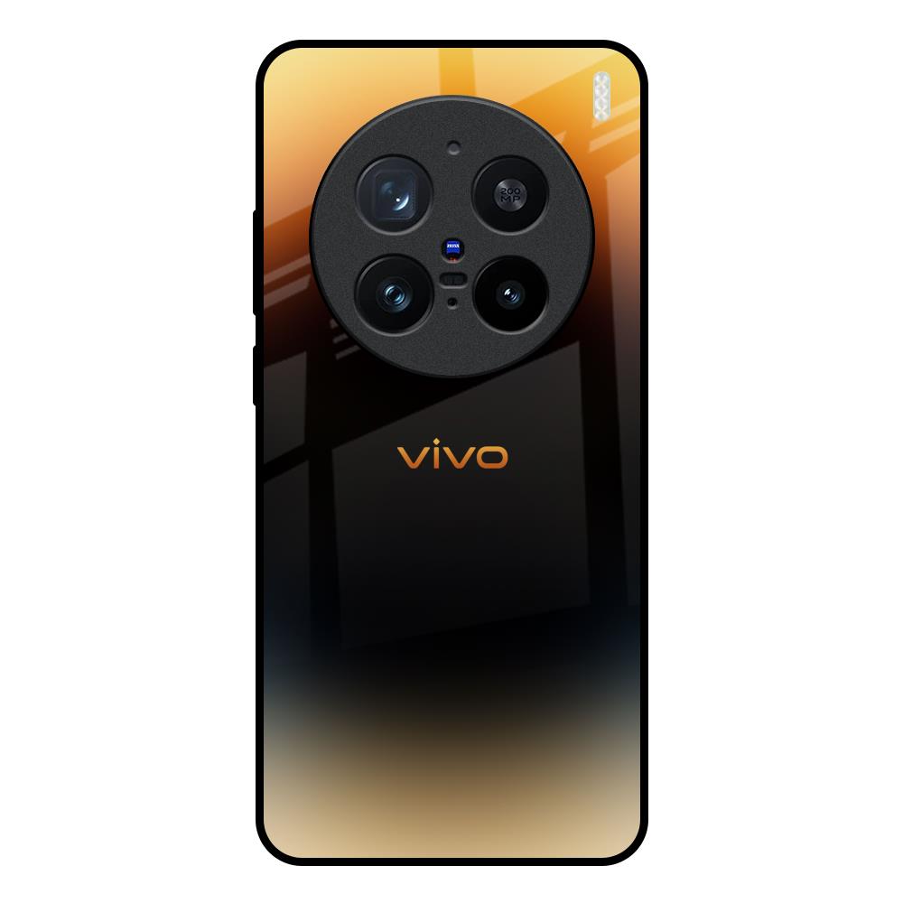 Grainy Yellow Vivo X200 Pro 5G Glass Back Cover Online