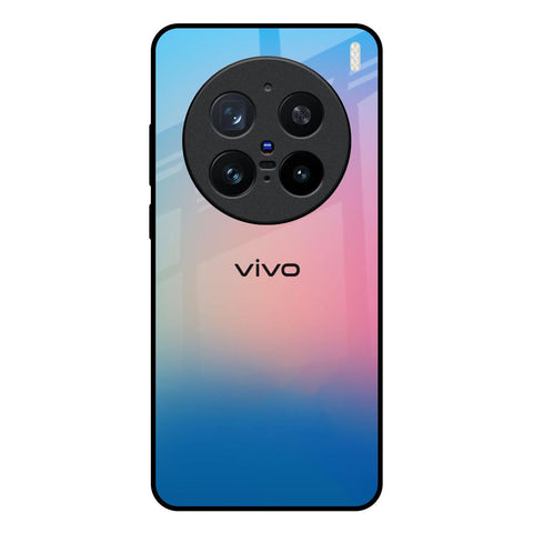 Blue & Pink Ombre Vivo X200 Pro 5G Glass Back Cover Online