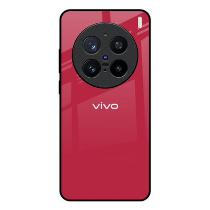 Solo Maroon Vivo X200 Pro 5G Glass Back Cover Online