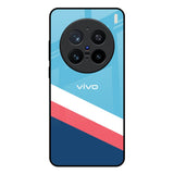 Pink & White Stripes Vivo X200 Pro 5G Glass Back Cover Online