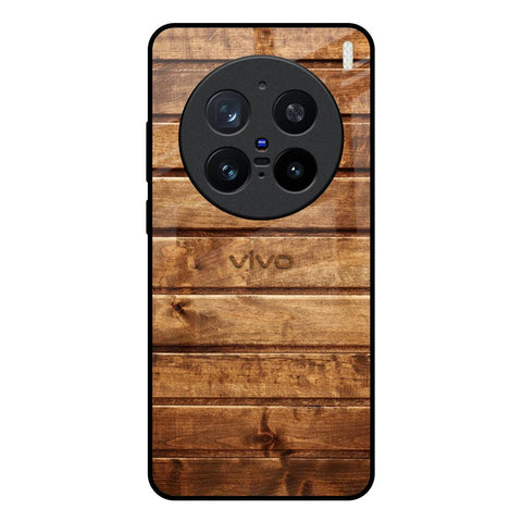 Wooden Planks Vivo X200 Pro 5G Glass Back Cover Online