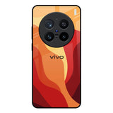 Magma Color Pattern Vivo X200 Pro 5G Glass Back Cover Online