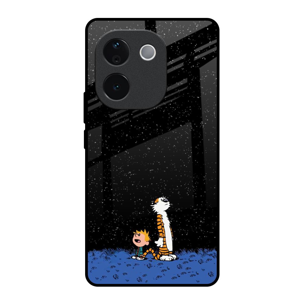 Night Sky Star Vivo T3 Pro 5G Glass Back Cover Online