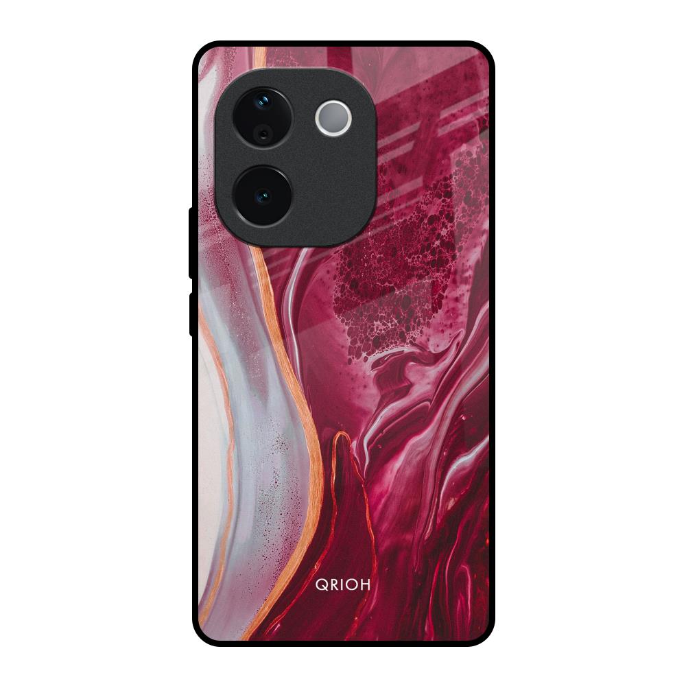 Crimson Ruby Vivo T3 Pro 5G Glass Back Cover Online
