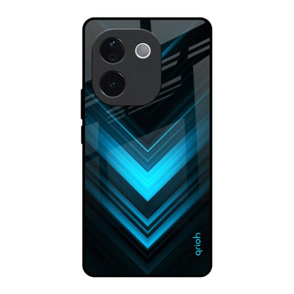Vertical Blue Arrow Vivo T3 Pro 5G Glass Back Cover Online
