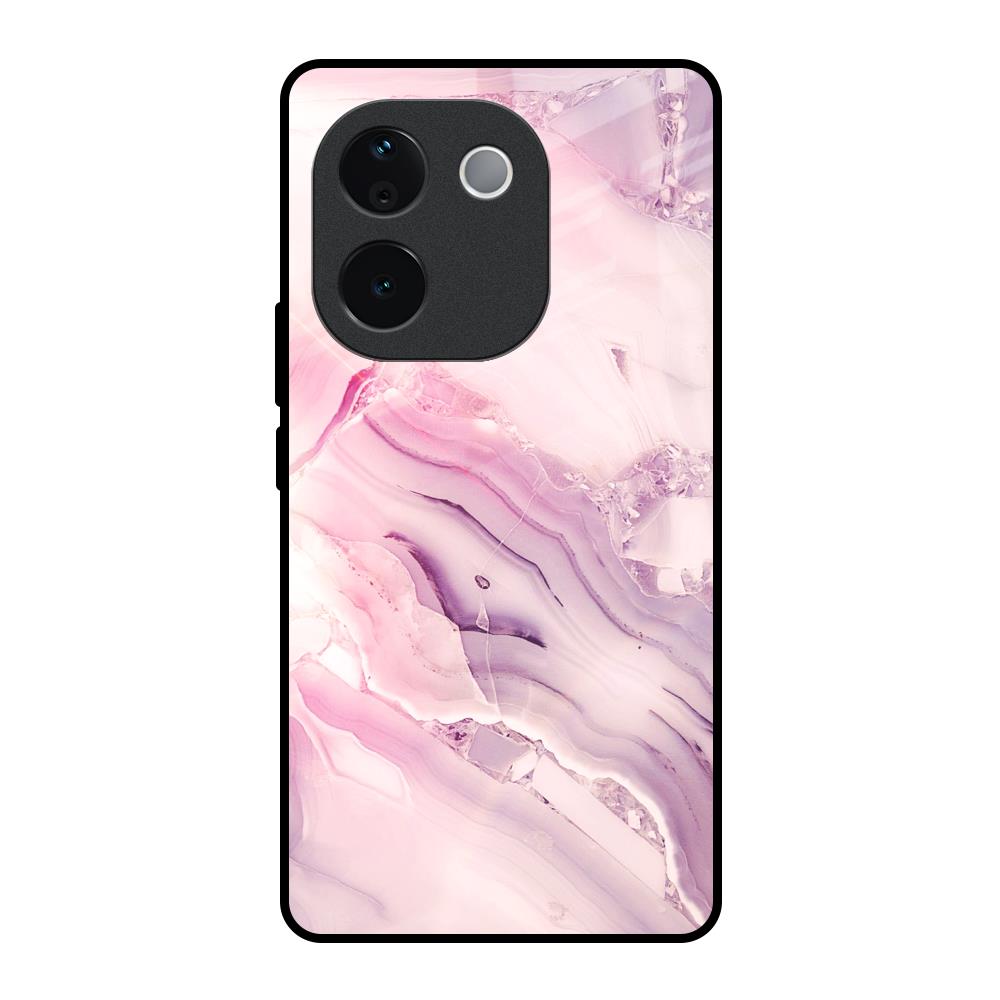 Diamond Pink Gradient Vivo T3 Pro 5G Glass Back Cover Online