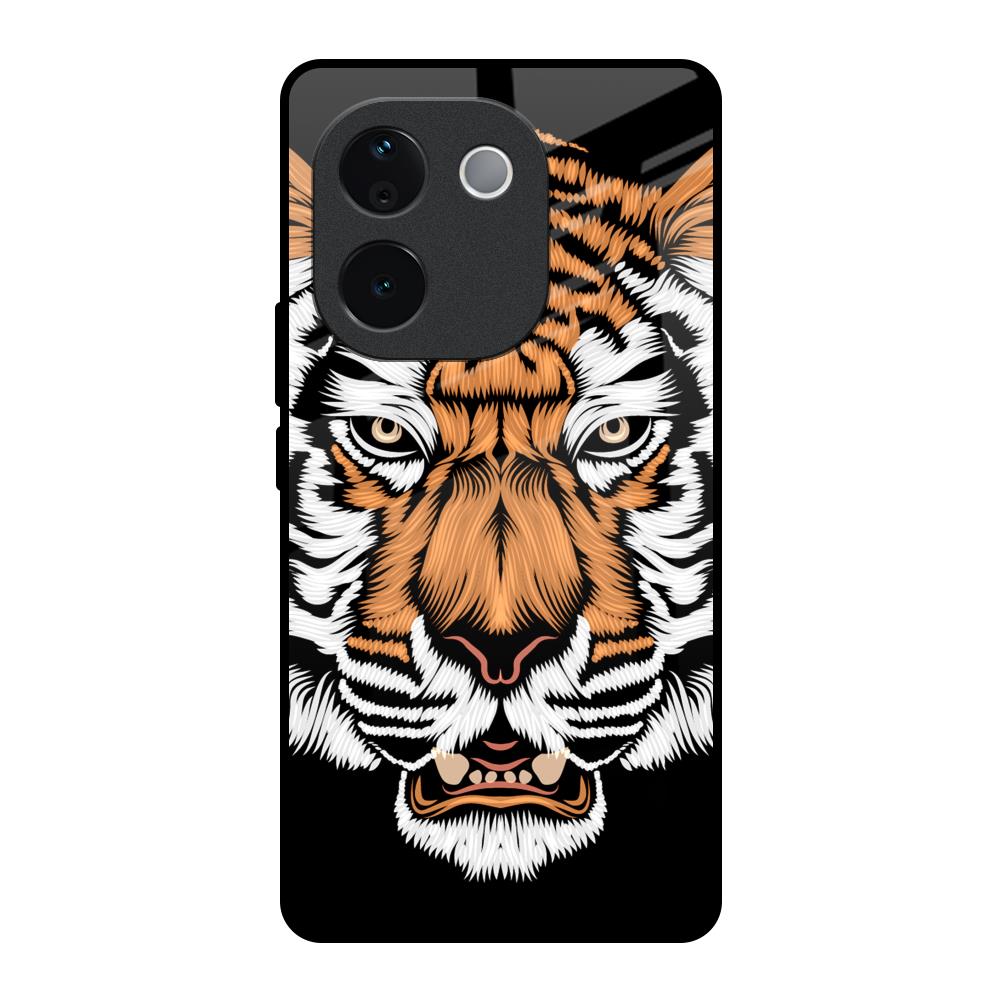 Angry Tiger Vivo T3 Pro 5G Glass Back Cover Online