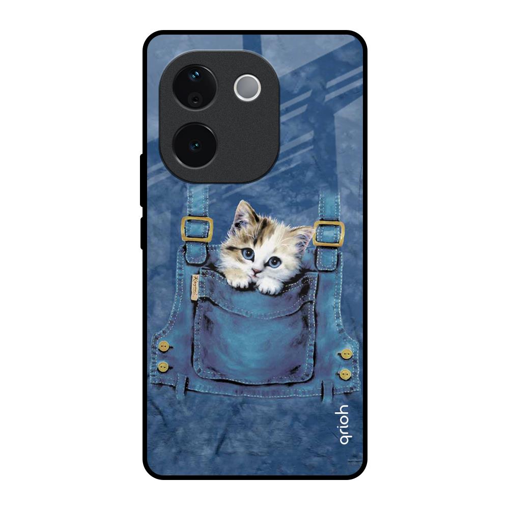 Kitty In Pocket Vivo T3 Pro 5G Glass Back Cover Online