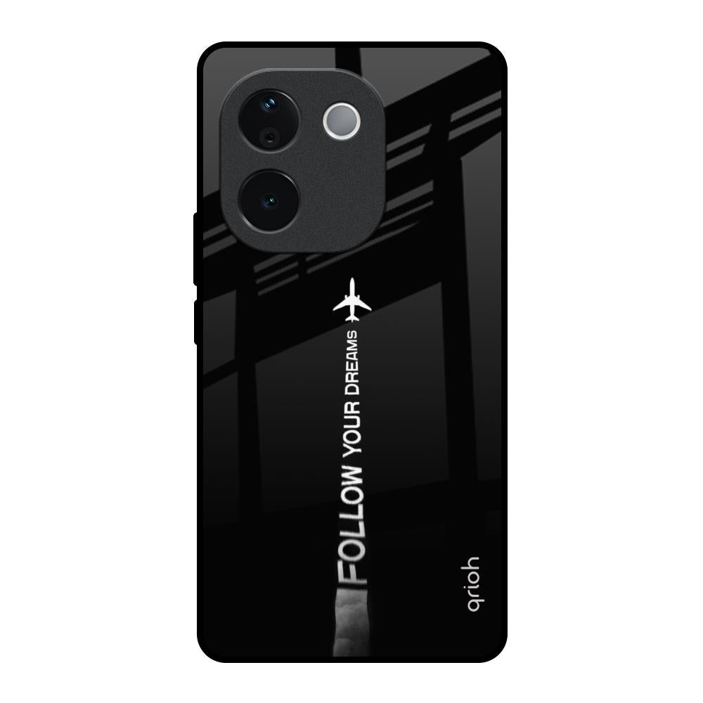 Follow Your Dreams Vivo T3 Pro 5G Glass Back Cover Online