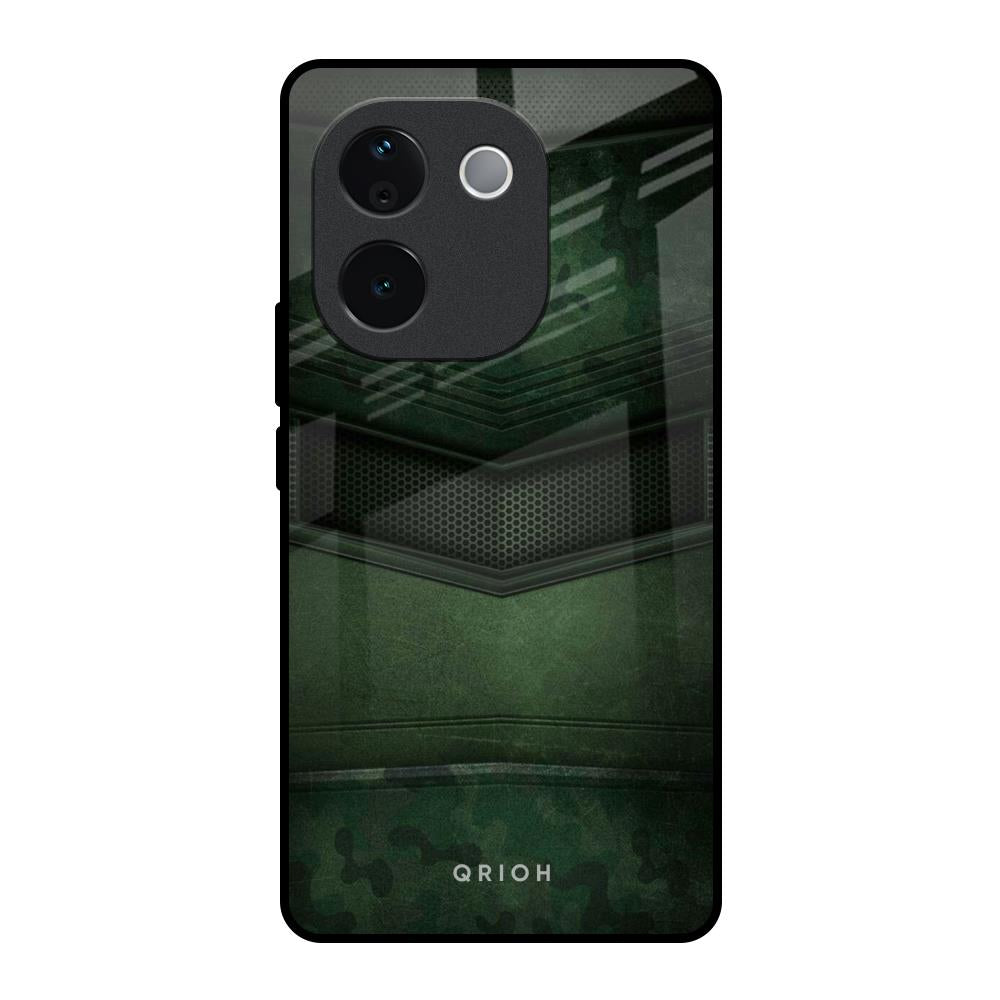 Green Leather Vivo T3 Pro 5G Glass Back Cover Online
