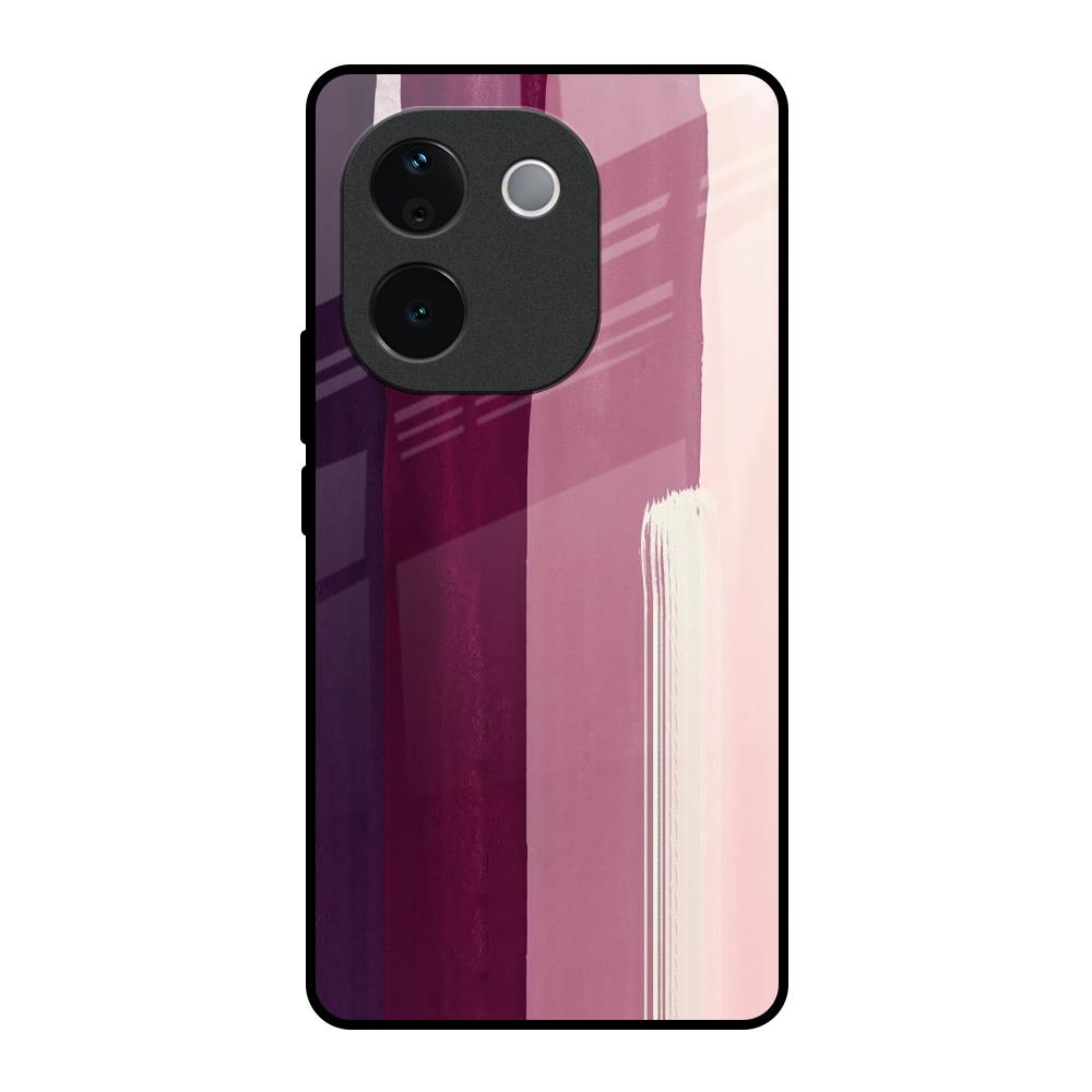 Brush Stroke Art Vivo T3 Pro 5G Glass Back Cover Online
