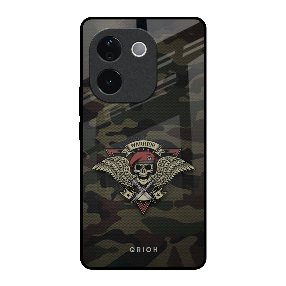 Army Warrior Vivo T3 Pro 5G Glass Back Cover Online