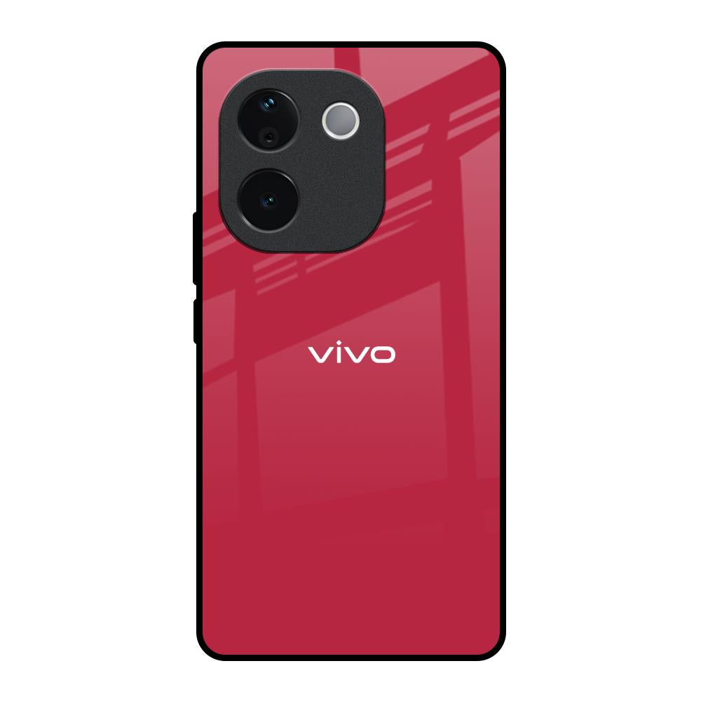 Solo Maroon Vivo T3 Pro 5G Glass Back Cover Online