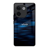 Blue Rough Abstract Vivo T3 Pro 5G Glass Back Cover Online
