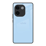 Pastel Sky Blue Vivo T3 Pro 5G Glass Back Cover Online